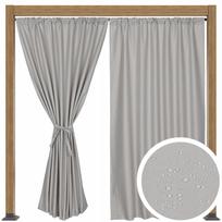 Lauko terasa užuolaida GARDEN T 155x220 šviesiai pilka