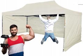 Sodo palapinė STRONGER, 2x3 m, automatiškai sulankstoma, 29 kg
