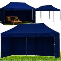 Pavėsinė GARDEN EXPRESS, 3x6 m, tamsiai mėlyna, komercinė