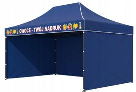 Prekybinis paviljonas 3x6 su spauda ir firminiu logotipu