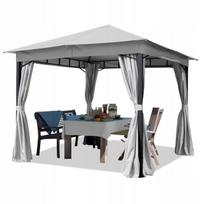 Sodo pavėsinė 3x3 m Sunset Classic pilka