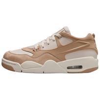 Air Jordan 4 RM Hemp Women Sneakers Tan Sail Khaki FQ7940-202 37.5 brown