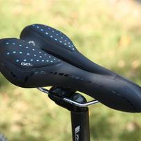 Cross-border quality GEL silicone mountain bike bike seat cushion seat cushion saddle seat hollow breathable XS