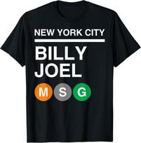 Billy Joel - MSG Subway T-Shirt XL