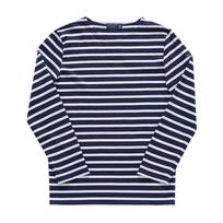 SainT James Kids Long Sleeve T shirT Modern sTripe Marine Neige 2066 2066 MARINE NEIGE (14A) gray