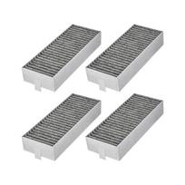 Pack of 4 Range Hood Grease Filter Replacement Mesh Filter Kitchen Exhaust Fan Filters Plastic Texture for Kitchen 1