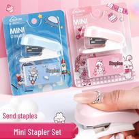 360° Rotatable Office Stapler - High Appearance, Center-Fold Capability, Ideal for Home or Office Use, Perfect as a Stationery Gift.