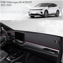 SKIRTA Volkswagen ID.4CROZZ -2025 Automobilio prietaisų skydelio kilimėlis Dashmat Prietaisų skydelio kilimėlio uždangalas Apsauga nuo saulės Prietaisų skydelio dangalas Kilimas Priedai front  A