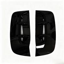 For Kia Stinger 2018- Exterior Side Fender Vent Cover Trim, Heat Dissipation Outlet Decoration, Body Styling Accessories A Glossy Black