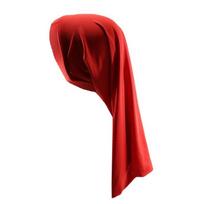 Dreadlock Cap Durag Bandana for Outdoor Sports Adjustable Soft Bandanna Hat Soft Lining Adjustable Skull Hat raudona