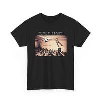 Title Fight Head In the Ceiling Fan Graphic T-Shirt Summer Men's and Women's Loose and Breathable T-shirt Top S įvairiaspalvis