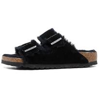 Birkenstock Arizona Suede Soft Sole Comfortable Fashion Sandals Men Sandals Black 0752663 44