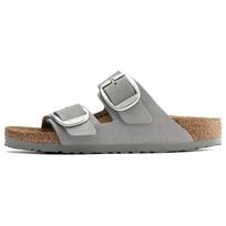 Birkenstock Arizona Series Comfortable Platform Versatile Buckle Slide Sandals Women sandals Dove-Gray 1021751 35