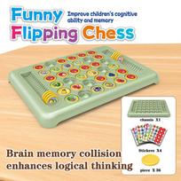 Children'S Flip Chess Music Two-Player Battle Memory Game To Touch Puzzle Brain Concentration Training Toy