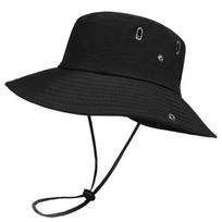 Summer Japanese Style Fisherman Hat Large-Brimmed Western Cowboy Bucket Hat for Men Women for Outdoor Sun Protection Seaside One size fits all juoda