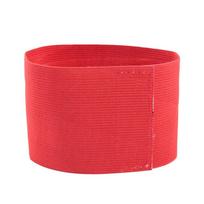 Adjustable Soccer Armbands Visibility Sports Arm Band Football Captain Armband  Outdoor Team Sports raudona