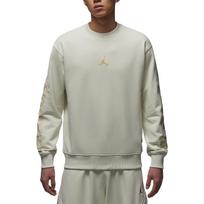Jordan Flight Fleece Lined Knitted Fabric Crew Neck Sports Pullover Long Sleeved Sweatshirt Men's IQ3950-020 L