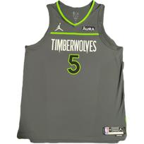 Jordan x NBA Minnesota Timberwolves Basketball Jersey Men's Smoke Gray DQ0174-060 L