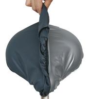 MARUTO Saddle Cover Mekurina Hare Dark Gray/Silver SC-MKR 3503500350mm