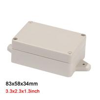 ABS vandeniui atsparus prietaisų dalių korpuso dėklas Elektroninės projektinės dėžutės lauko jungiamoji dėžutė 83x58x34mm