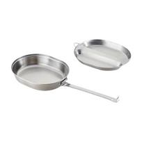 Foldable Handle Partitioned Lunch Box Thickened Lunch Container Stainless Steel Lunch Box  Office Stainless Steel