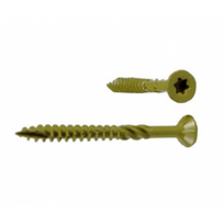 Konstr. medsraigtis plokščia galva RUSPERT, antikorozinė danga, 5,0 x 60 /36, 100 vnt, + BIT TORX25