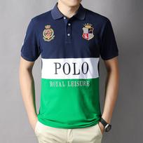 Vyriški polo marškinėliai trumpomis rankovėmis Atvartas Vyriški laisvalaikio polo marškinėliai medvilniniai ploni vyriški laisvalaikio sportiniai beisbolo golfo marškinėliai. S balta