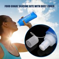 Lixada 500ml Outdoor Water Drinking Bottle Soft Folding Flask BPA Free for Running Hiking Cycle  1PCS 2PCS 1 pcs