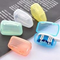 5 Piece Set Portable Travel Toothbrush Cover Wash Brush Cap Case Box