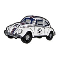 Retro Automobilis 53 Emalio Smeigtukai Animaciniai Moteriški Segės Vyriški Atlapo Smeigtukai Ženklelis ant Kuprinės Kostiumo Aksesuarai Mieli Papuošalai Dovanos