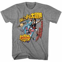 Bill & Ted Japanese Movie Poster Men's T Shirt 4XL
