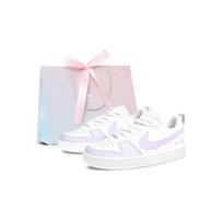 Nike Court Borough Low top Skateboard Shoes Women's Purple BQ5448-100(Team2486-+) 39