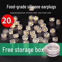 Secure Food-Grade Silicone Earring Backs
