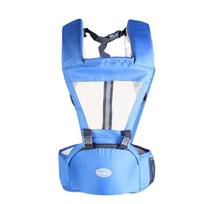 Soft Material Baby Carrier Sling Design Infant Hip Seat Portable Baby Waist Stool  Daily Use mėlyna