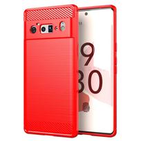Shockproof Cover For Google Pixel 6 Pro Case Google Pixel 3xl 4A 5A 6A 7A 7 Pro Cover TPU Protective Phone Back Case Pixel 8 8A Google Pixel 3 raudona