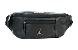 Jordan Leather Sling Bag, Crossbody Bag, Fanny Pack Regular Unisex Black 9A0138-KR5