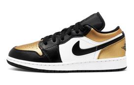 Jordan 1 Low Gold Toe GS CQ9487-700 36.5