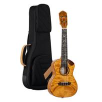 ORTEGA Ortega Ukulele ELITE Series Quilted Maple Body Concert Electric Bag RUET-QMA [Gig Included]