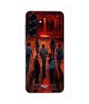 Case - Maniacase - Samsung Galaxy A26 - Silicone - Black - Stranger Things season 4 juoda