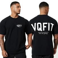 Men's Vintage T-Shirt Summer Sports Fitness Cotton Crew Neck Short Sleeve Joggers Gym Tee Running Training Oversized T-Shirts S