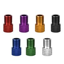 7Pcs Bicycle Inflator Presta Valve to Schrader Valves Adapter for Road Bike Fixed Gear