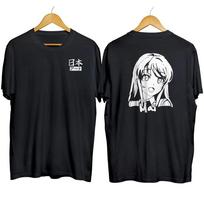 Rascal Does Not Dream of Bunny Girl Senpai Sakurajima Mai Anime Graphic Black Comfortable Fashion Women And Unisex TShirt M