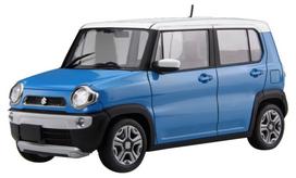 Fujimi Models Car NEXT Series Suzuki Hustler Blue Plastic Model Kit Car NX3 1/24 No.3 (Summer Metallic) Pre-colored