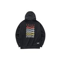 ANTA X Coca Cola Life Collection Sweatshirts Men's Black Hooded Moderate Regular 952139711-4 XXL