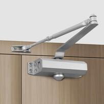 Modernus hidraulinis amortizatorius Automatinis durų pritraukėjas Reguliuojamas greičio reguliatorius Įranga Švelnus uždarymas Sporto objektai Aliuminio lydinys (Silver,Aluminum alloy&Small) sidabras