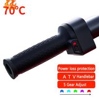 Cold Protection Heating Handlebar Hand Warmer Electric Heated Grips for ATV 4 Wheeler Motorcycle Controls DC12V juoda