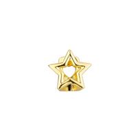 Punk Hollow Pentagram Star Grillz Teeth Caps Gold Silver Men Women Halloween Jewelry Accessory