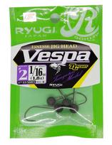 RYUGI Jig Head Vespa #2 1.8g Black #2 juoda