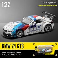 1/32 Scale BMW Z4 GT3 Super Racing Series Alloy Metal Diecast Model Car Mini Gt Kids Children Toy Birthday Gift Boys Present Choice