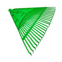 Garden Leaf Rake Head Gardening Removal Tool Heavy Duty Hand Tools Spare Parts with 24 Tines